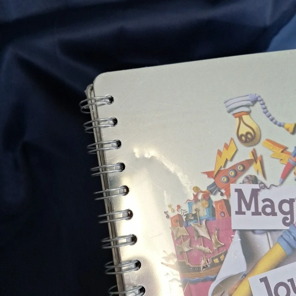 Y2K Magnetic Journal 2002 Scholastic Sealed Spiral Vintage Metal Unopened NOS